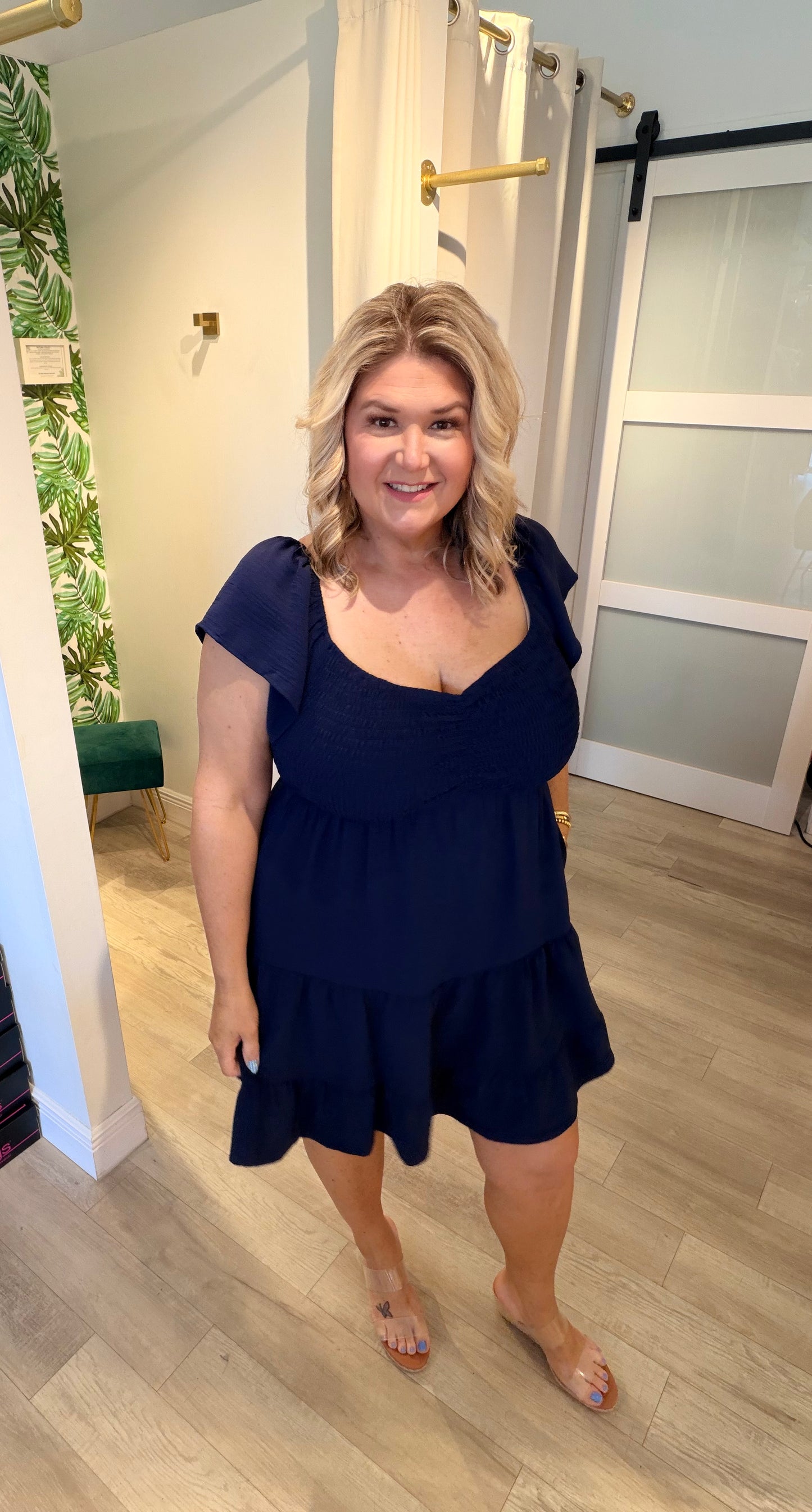 The Midnight Breeze Dress