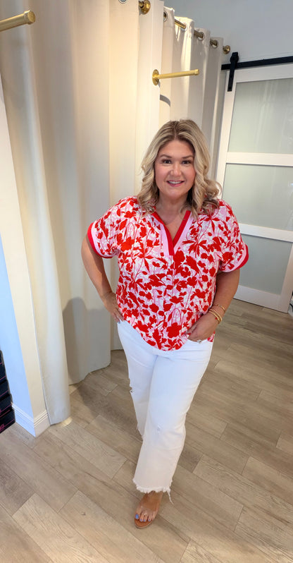 The Poppy Fields Top