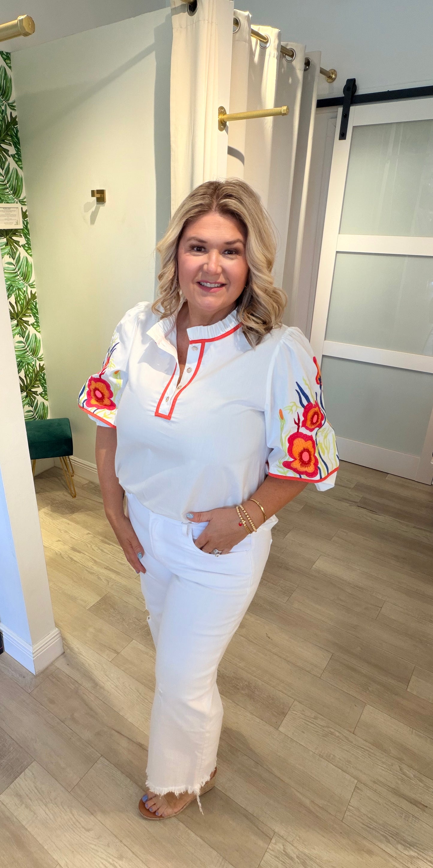 The Summer Fiesta Top