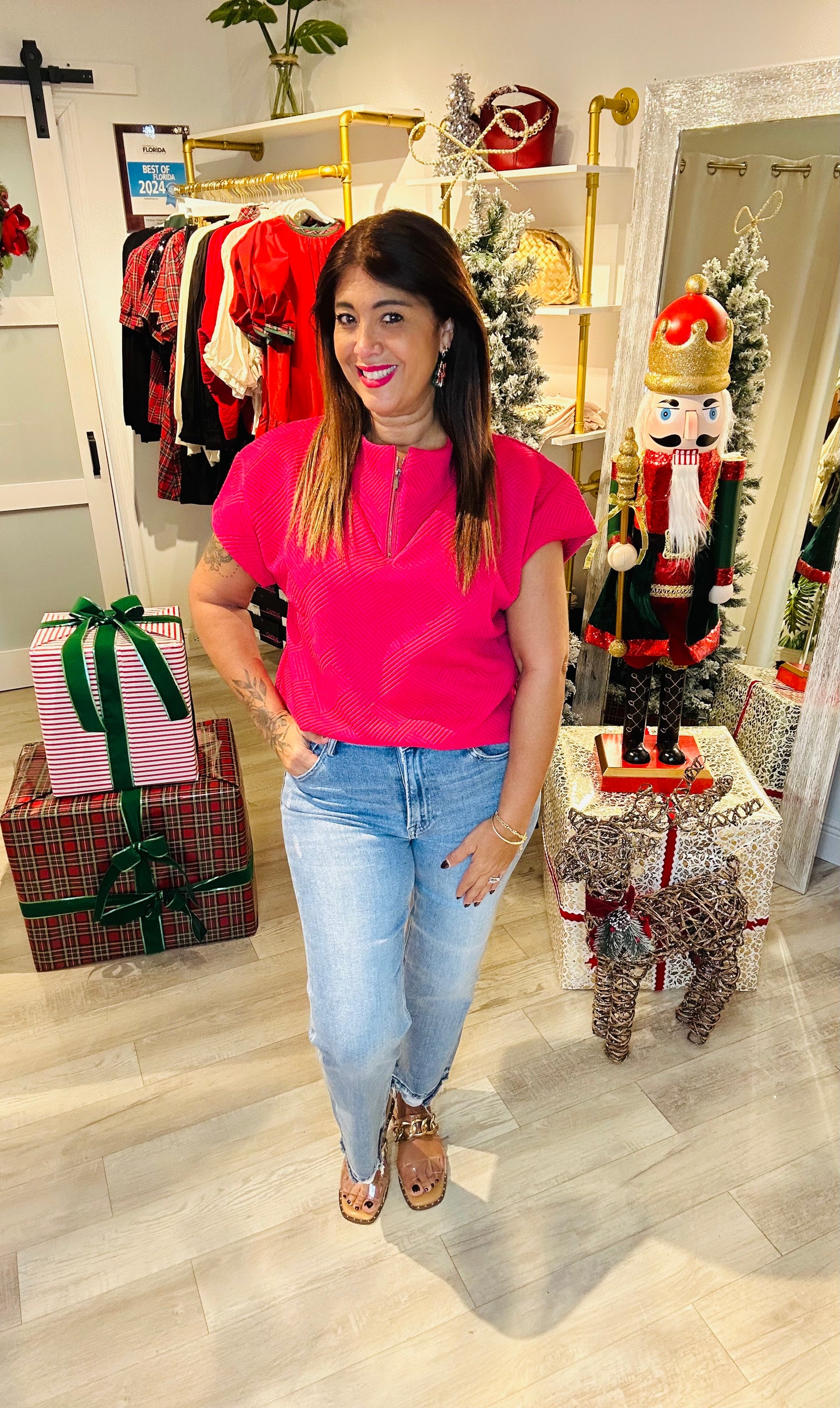 Merry & Bright Zip Top