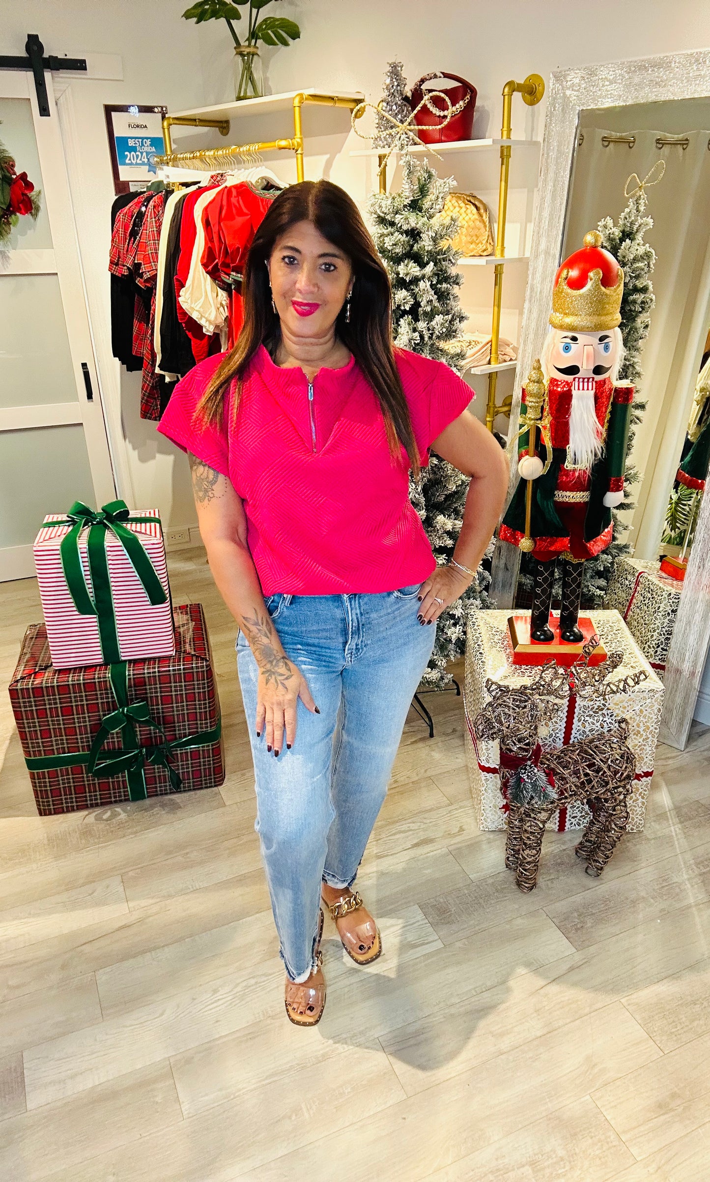 Merry & Bright Zip Top