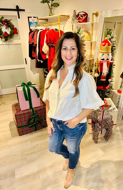 Twinkle & Tinsel Top