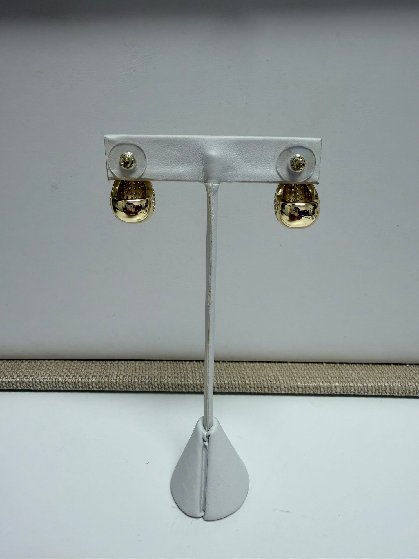 Pave Teardrop Earring