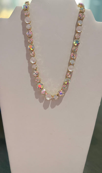 Candy Colored Stone Necklacces