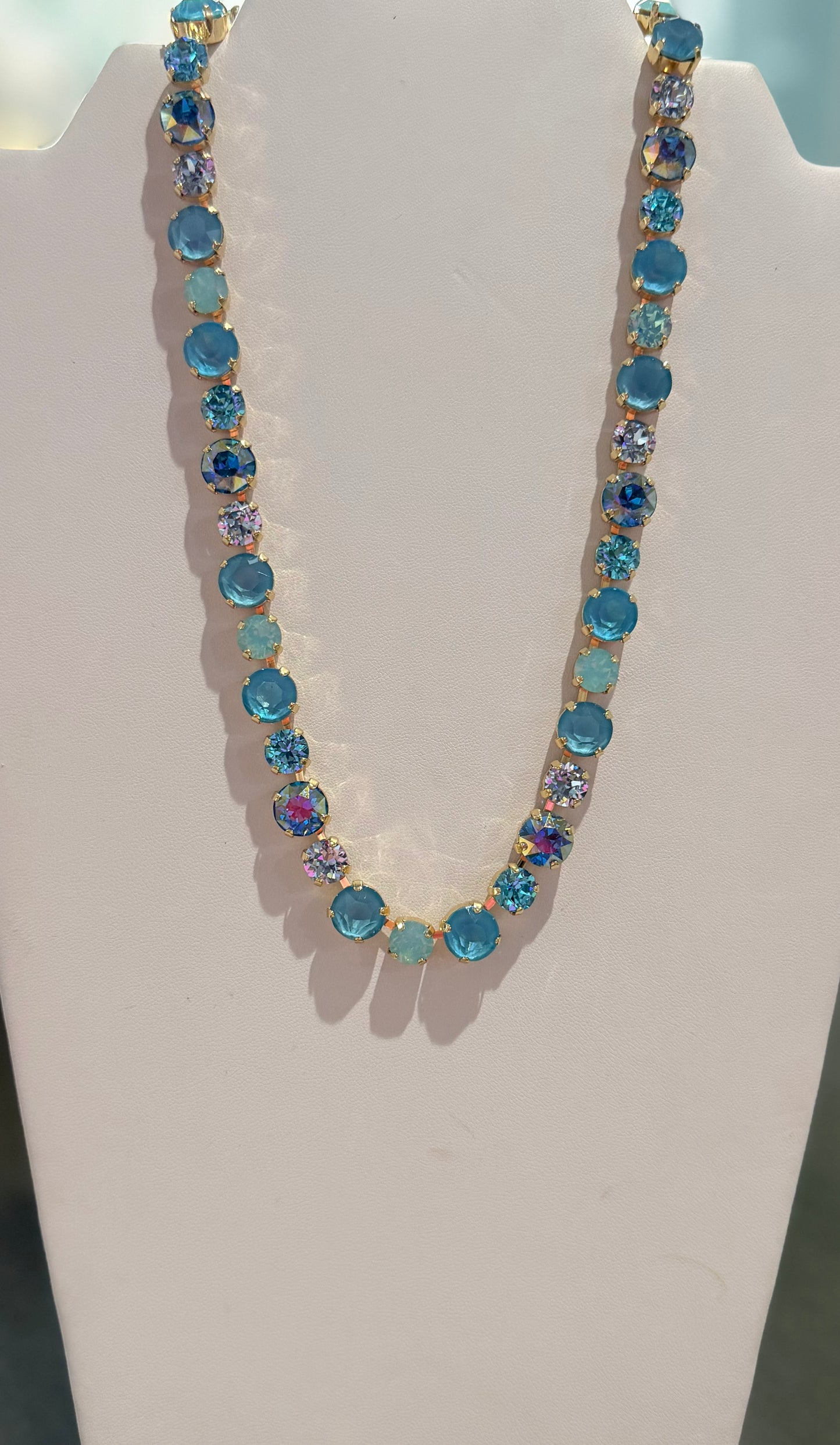 Candy Colored Stone Necklacces