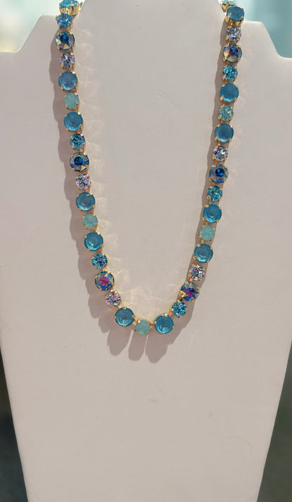 Candy Colored Stone Necklacces