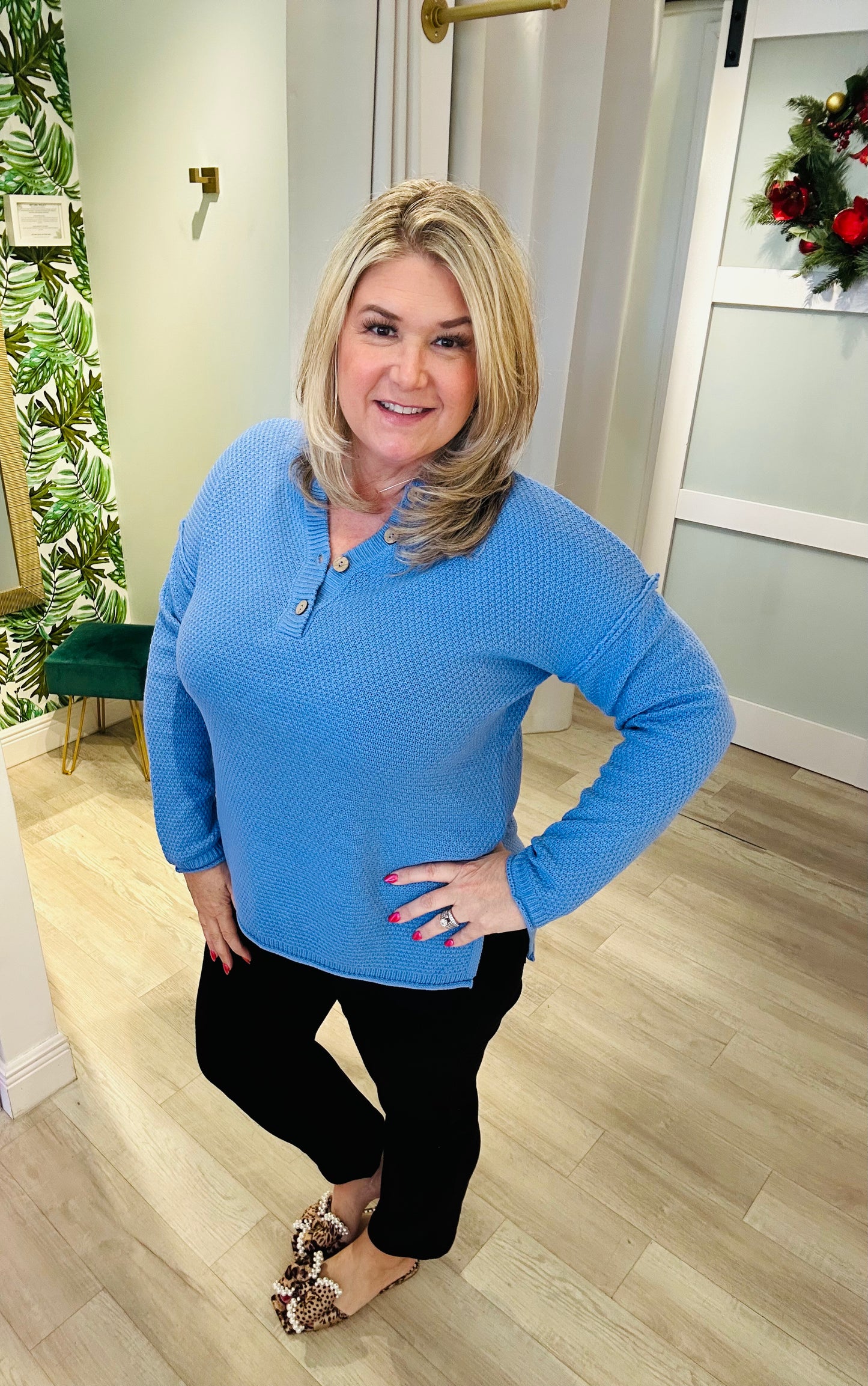 The Textured Knit Sweater