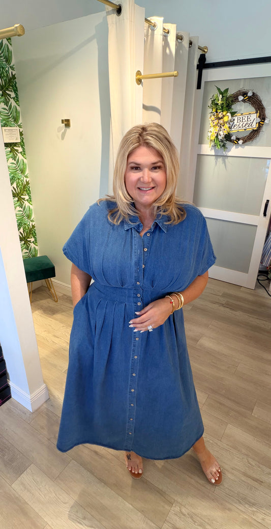 The Denim Daydream Dress