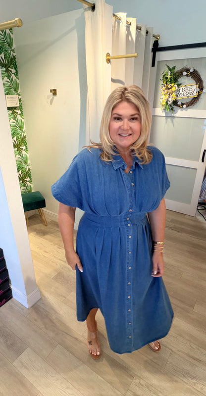 The Denim Daydream Dress