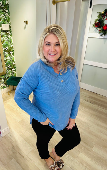 The Textured Knit Sweater