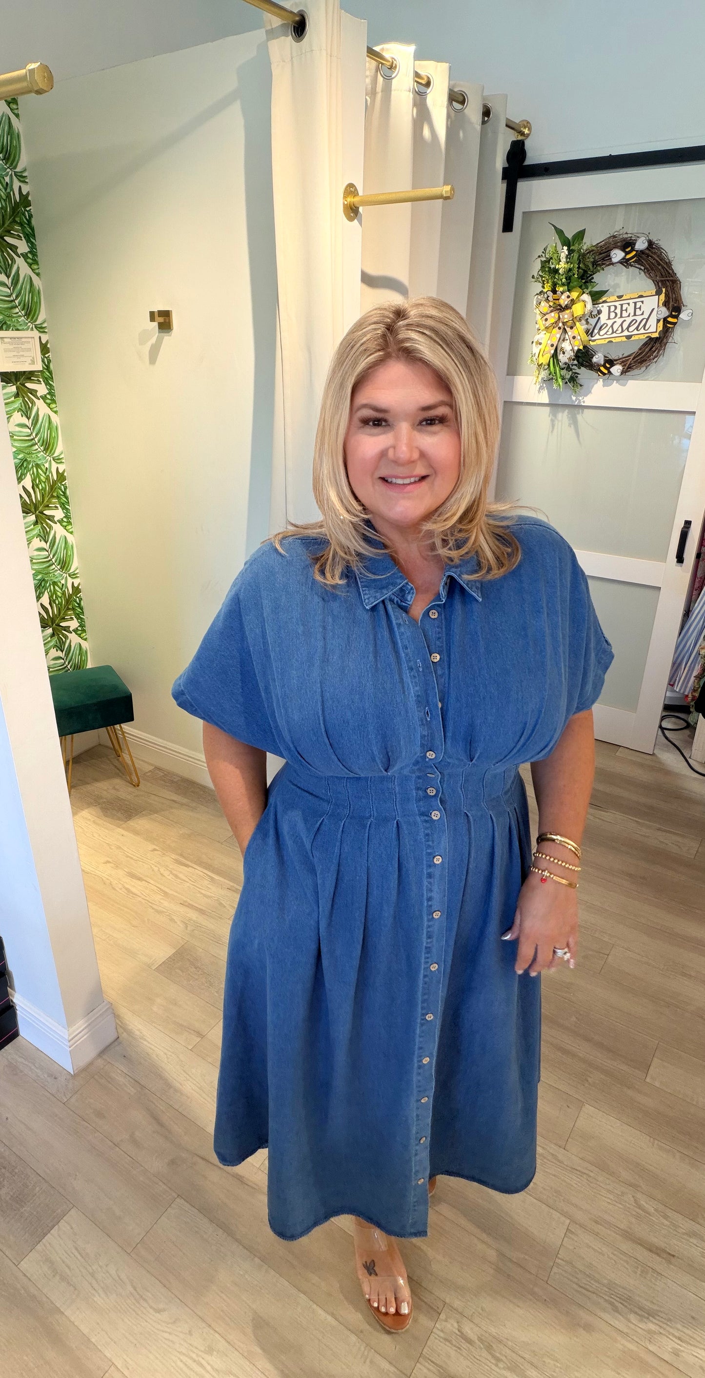 The Denim Daydream Dress