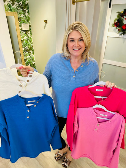 The Textured Knit Sweater