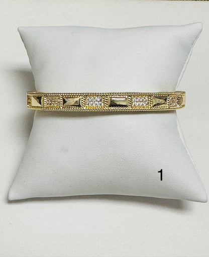 Pave Bangles