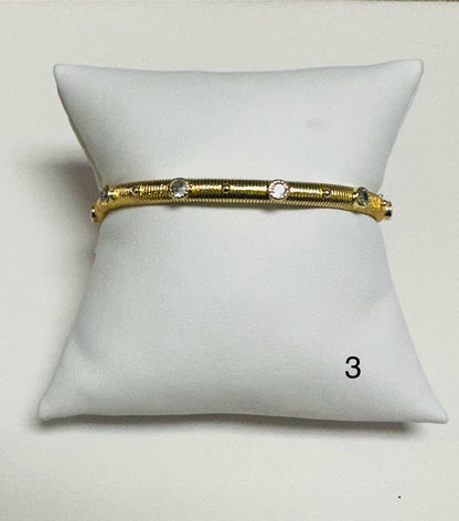 Pave Bangles