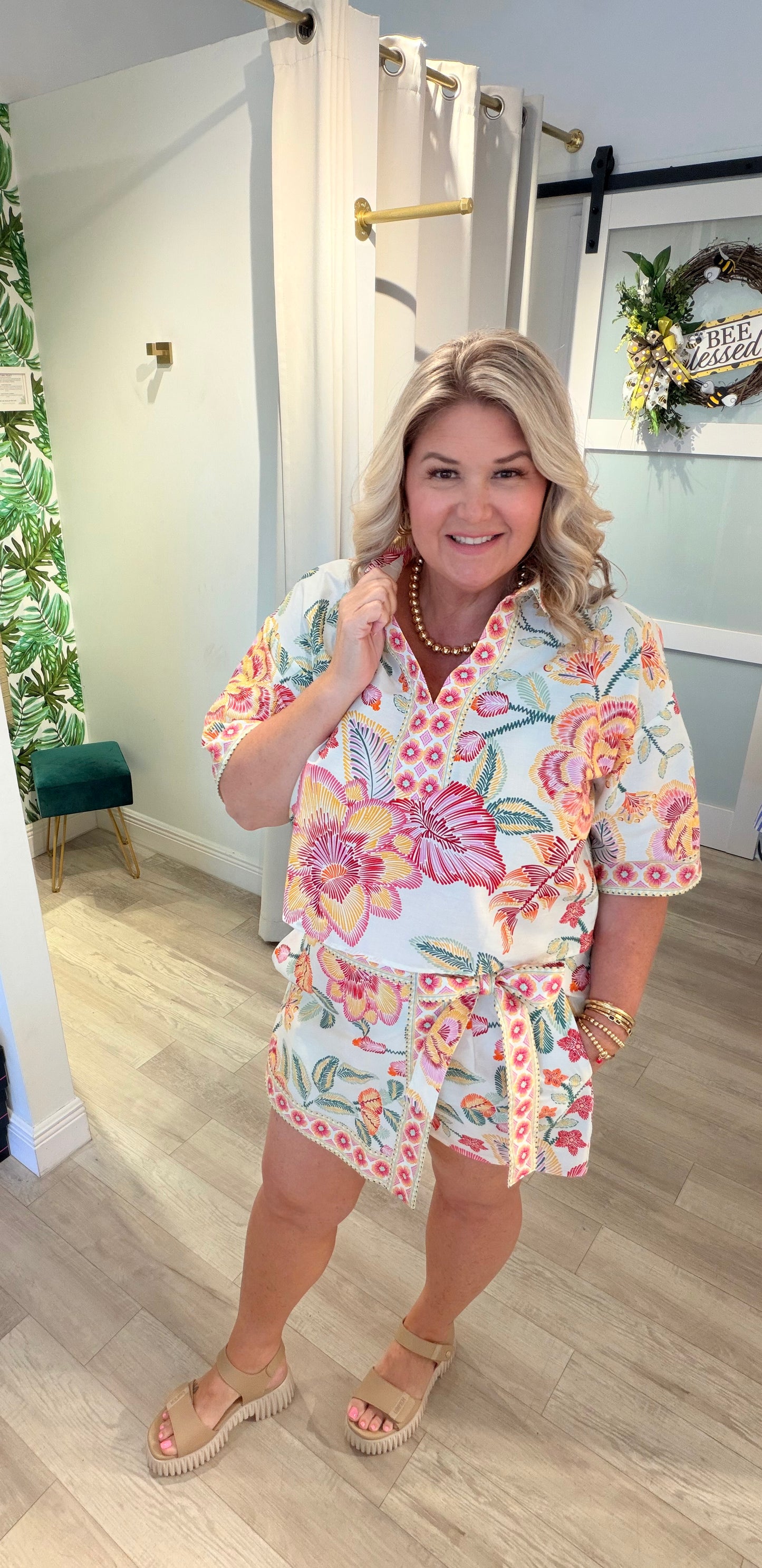 The Garden Party Top