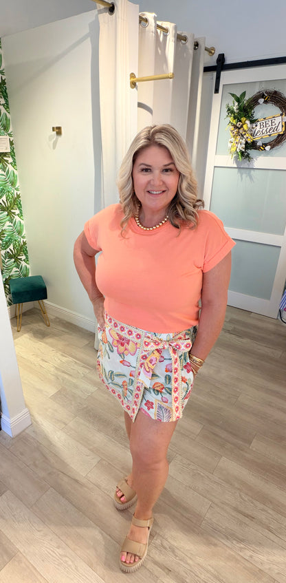 The Garden Party Skort