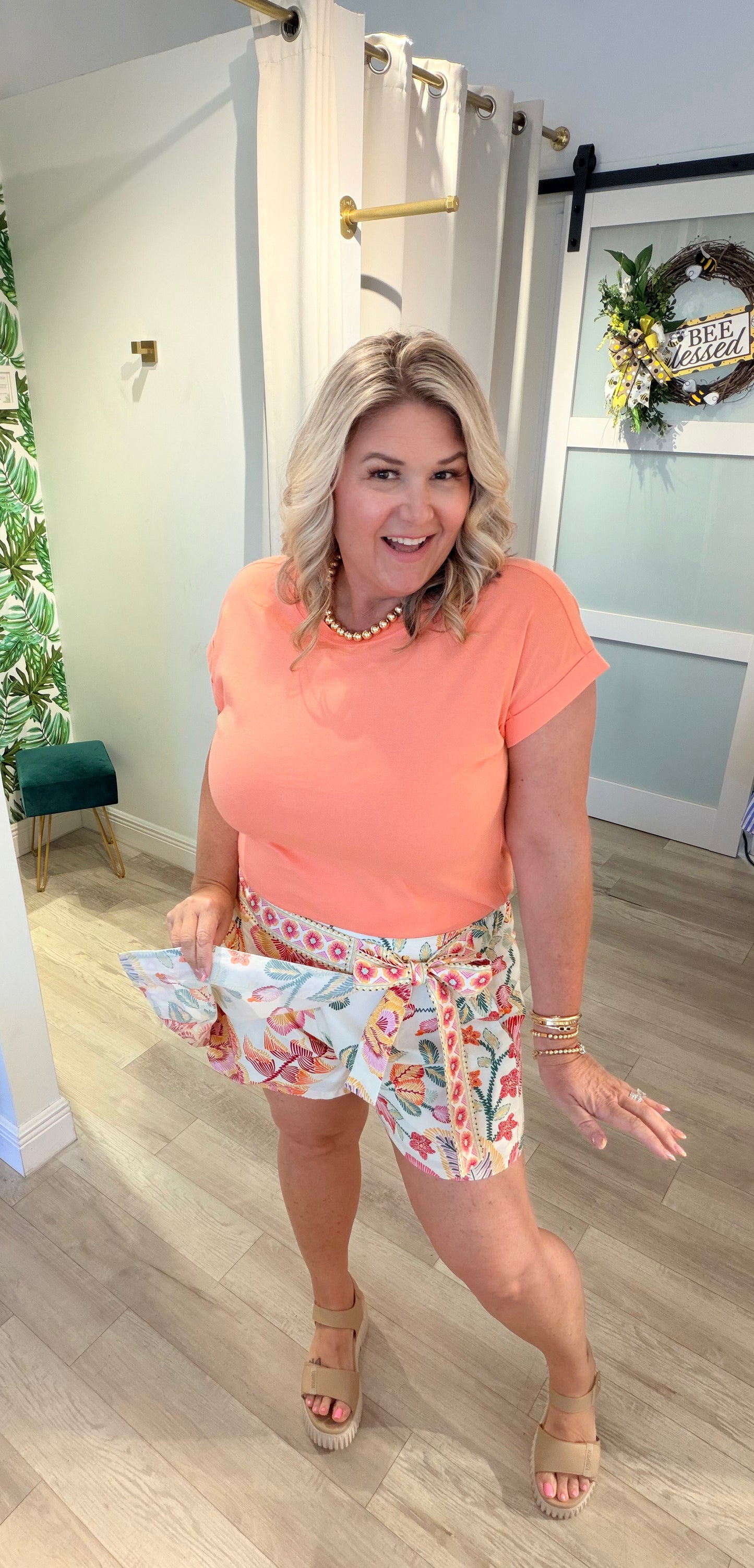 The Garden Party Skort