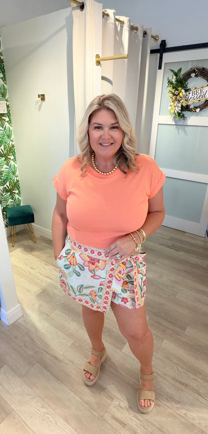 The Garden Party Skort