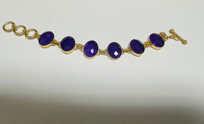 Quotes Stone Bracelet