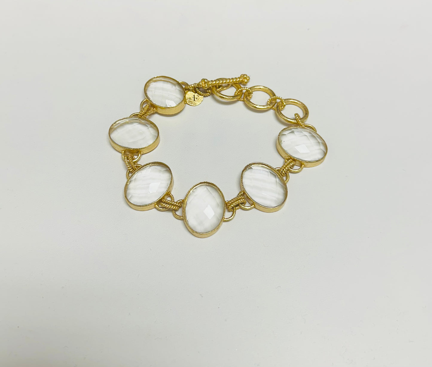 Quotes Stone Bracelet