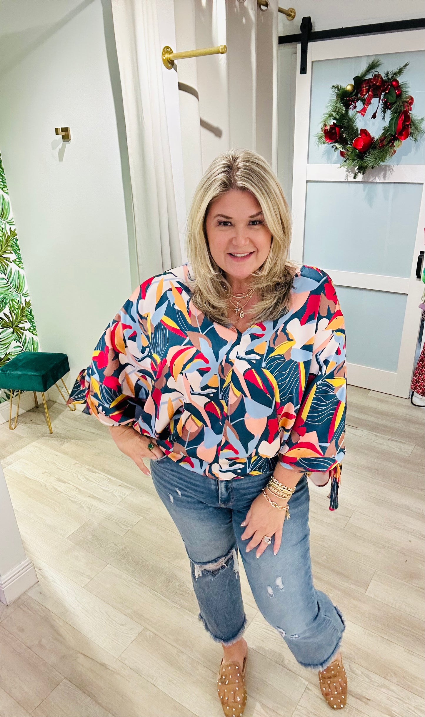 Vibrant Escape Top