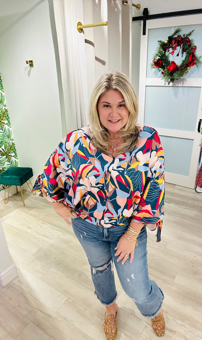 Vibrant Escape Top