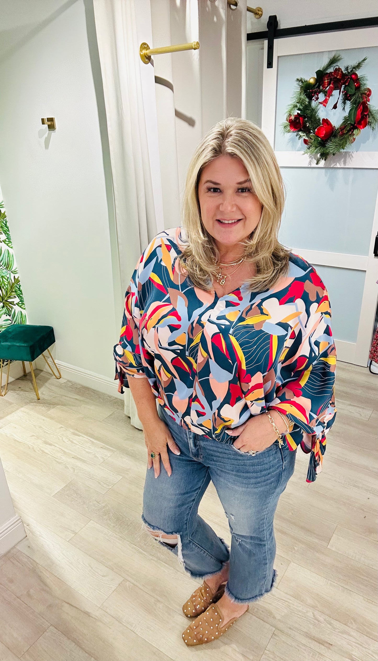 Vibrant Escape Top
