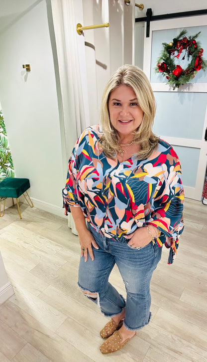 Vibrant Escape Top