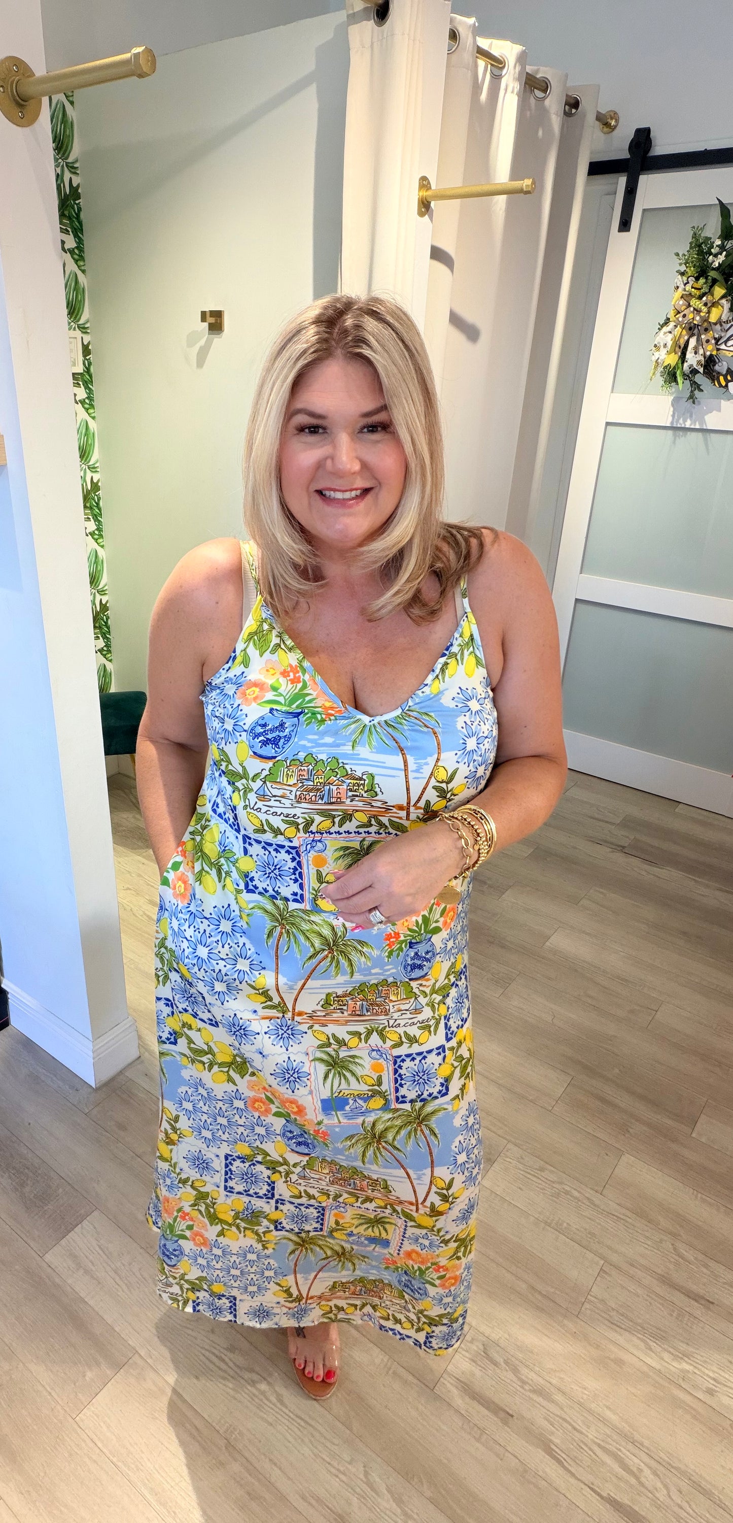 The Amalfi Afternoon Dress