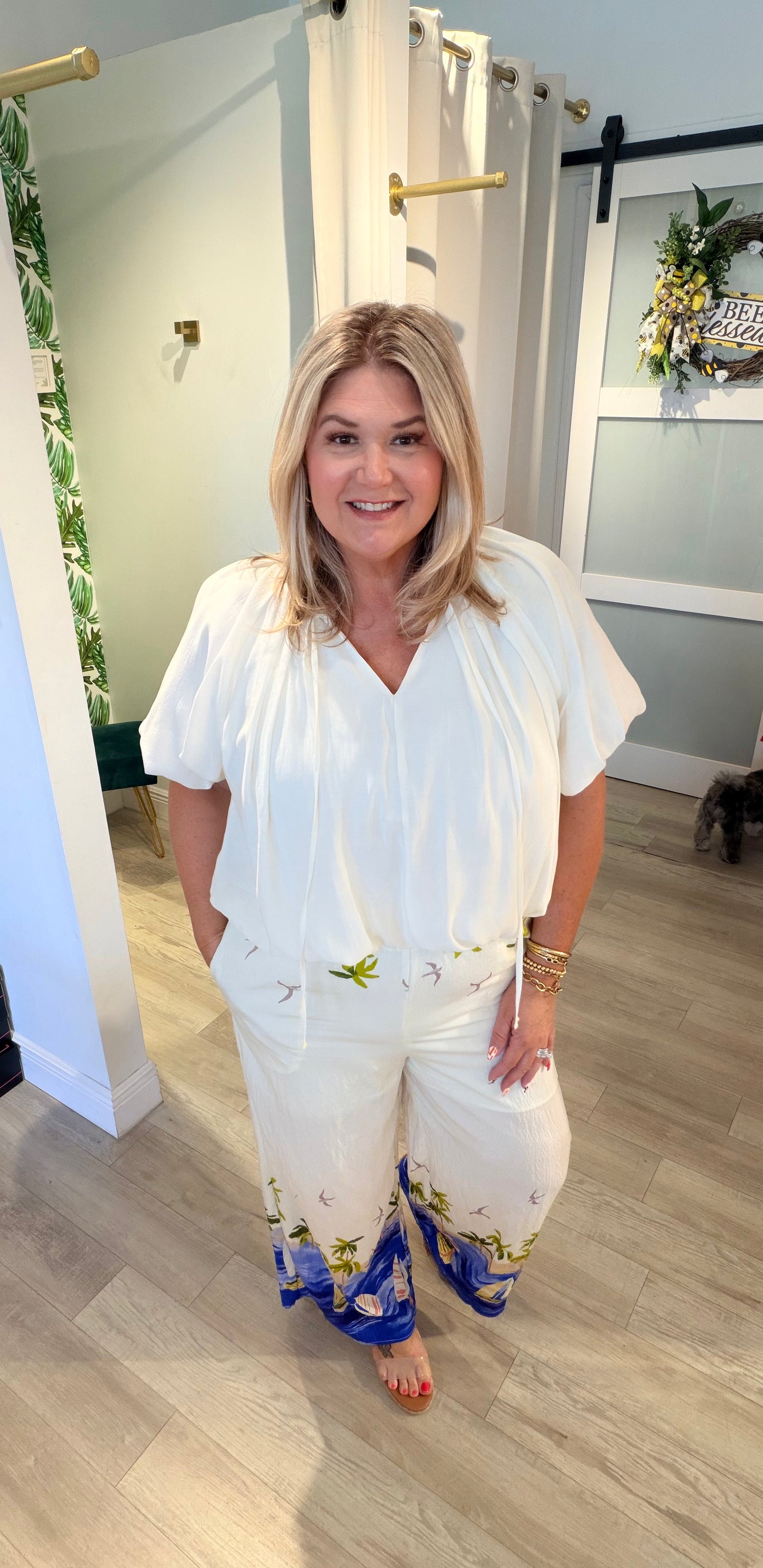 The Santorini Coast Pant