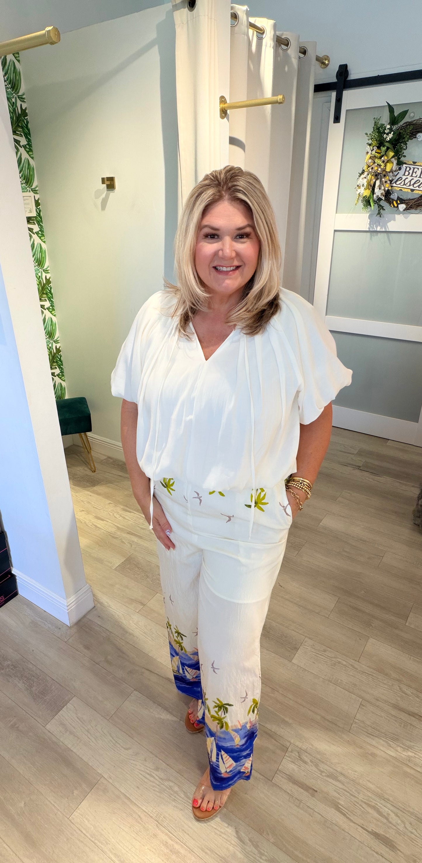 The Santorini Coast Pant