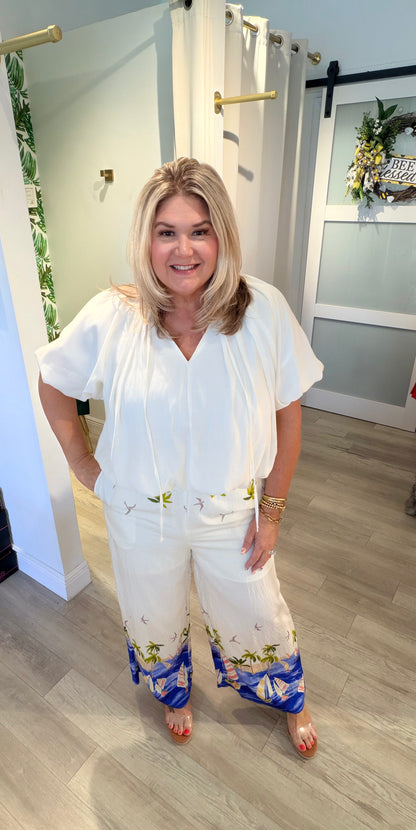 The Santorini Coast Pant