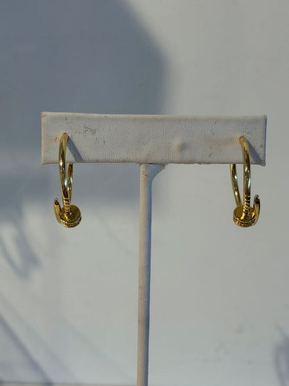 Nail Head Hoops