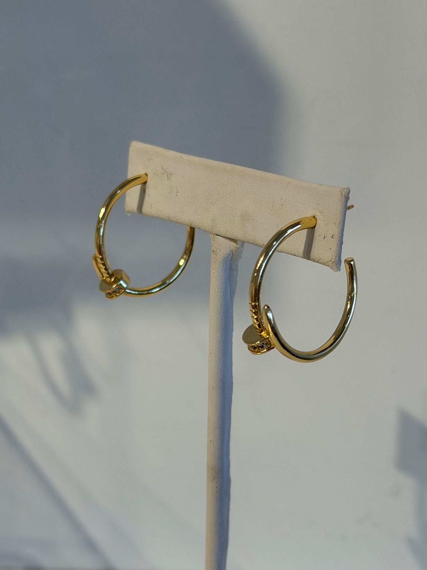 Nail Head Hoops