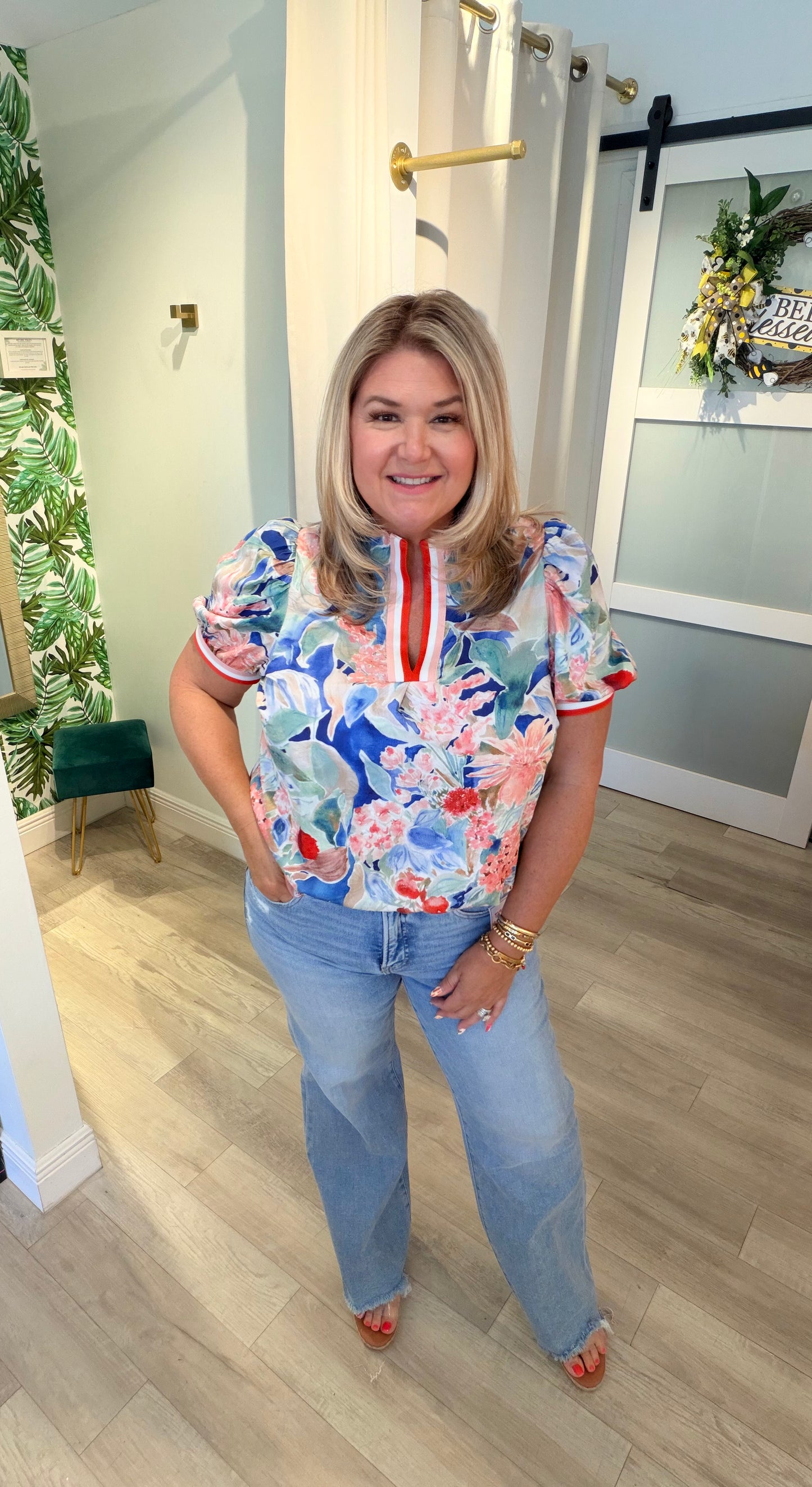 The Watercolor Wishes Top
