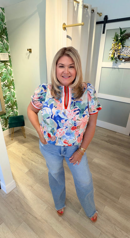 The Watercolor Wishes Top