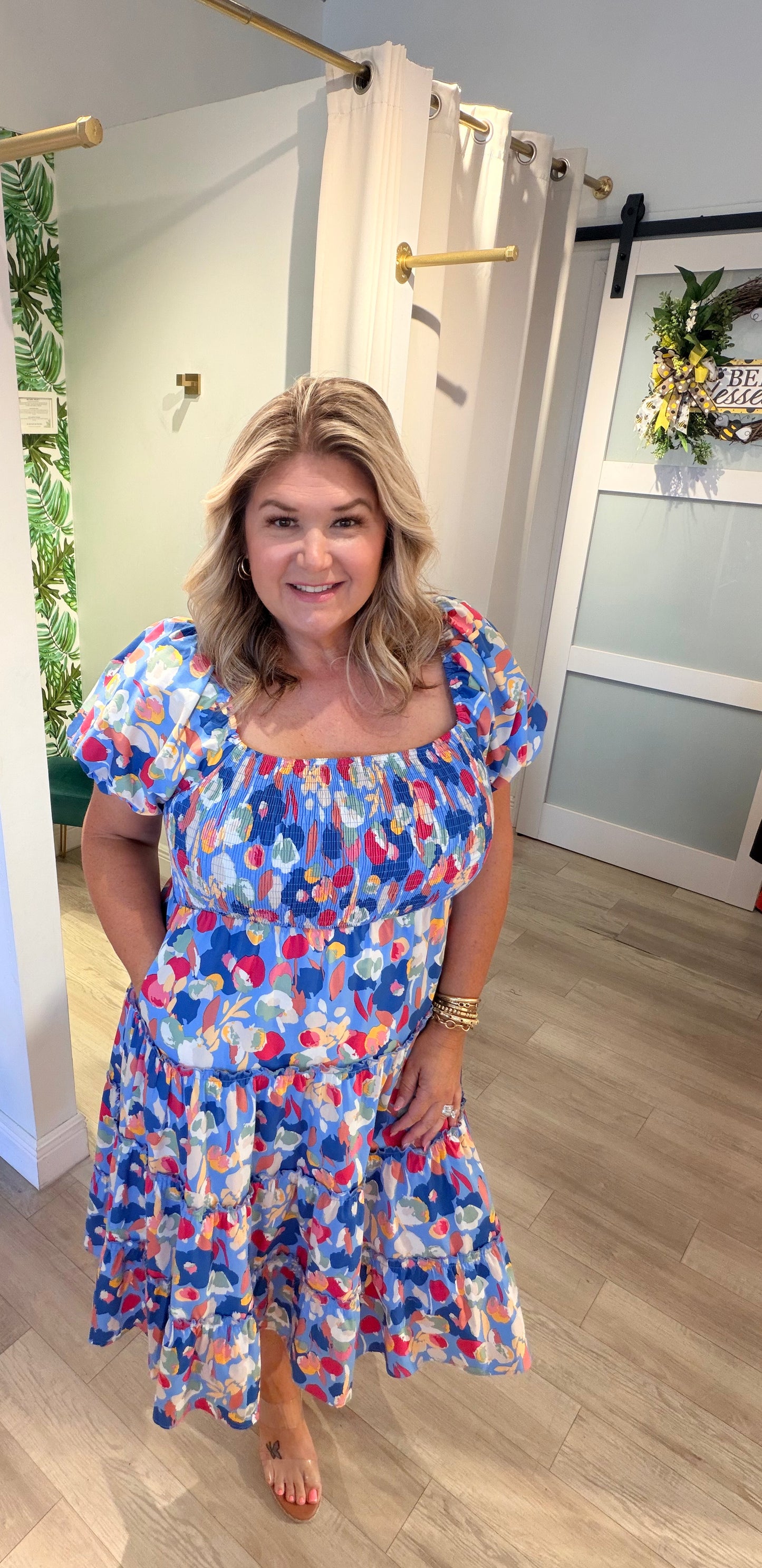 Painted Petals Dress