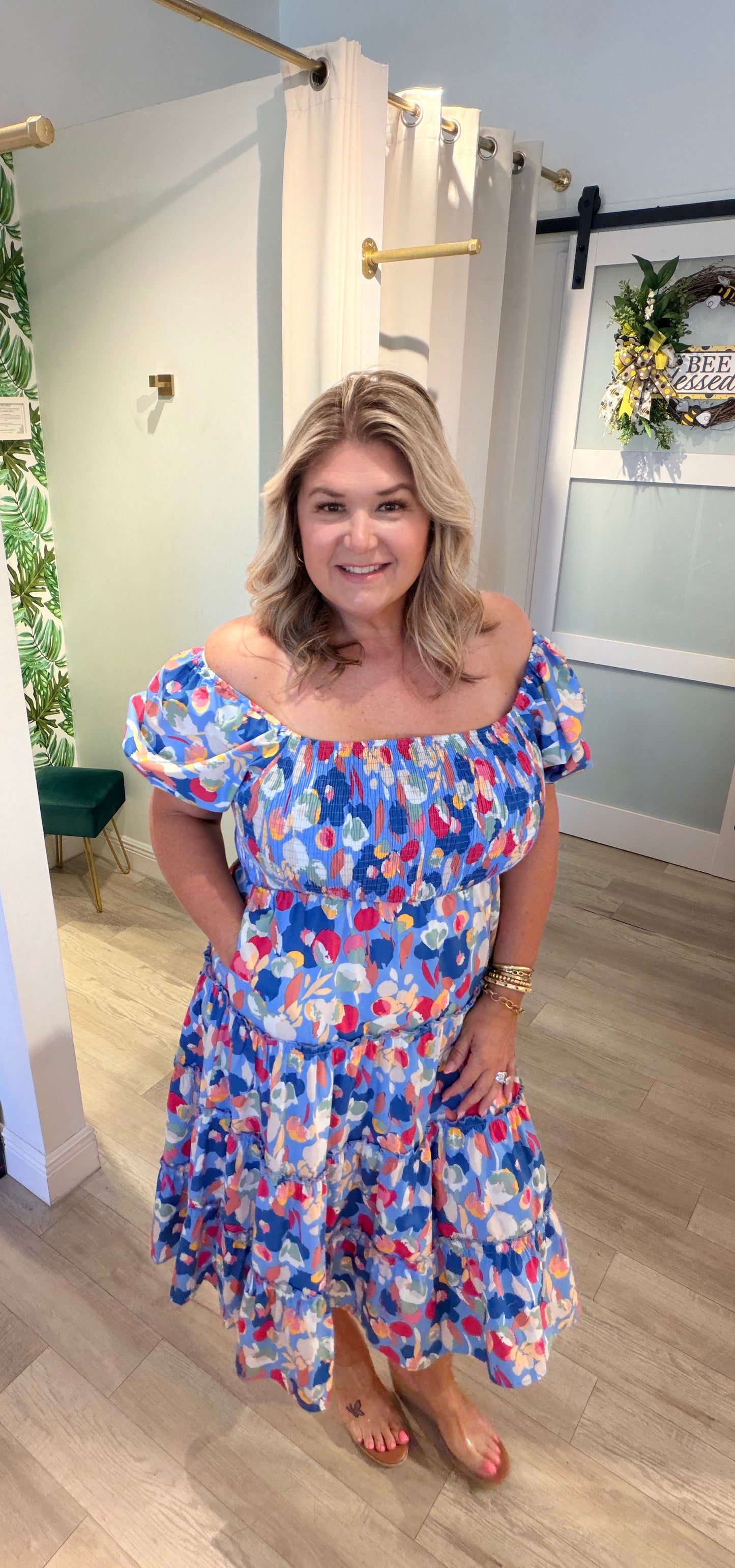 Painted Petals Dress