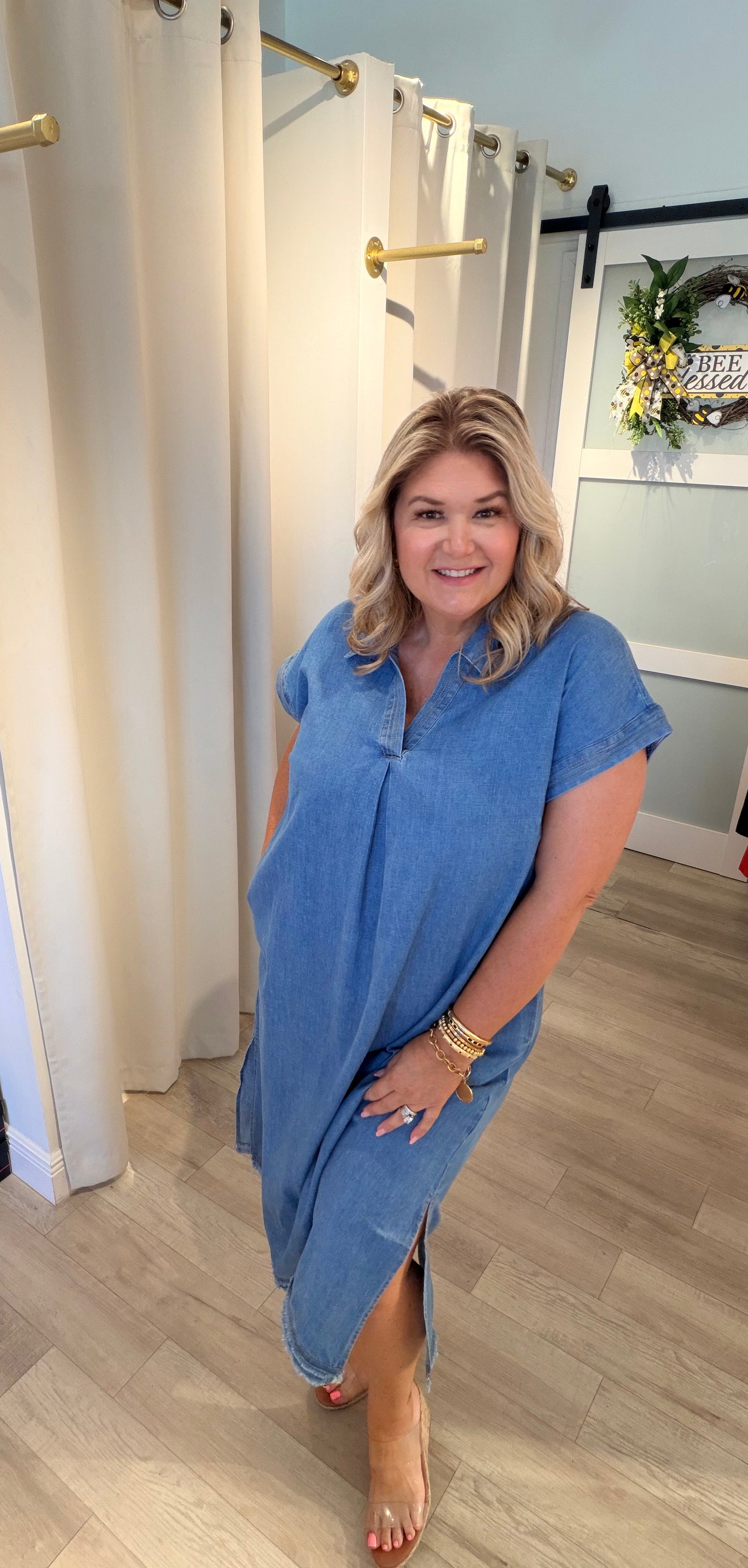 The Denim Days Dress