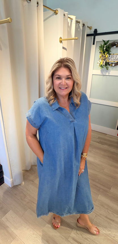 The Denim Days Dress