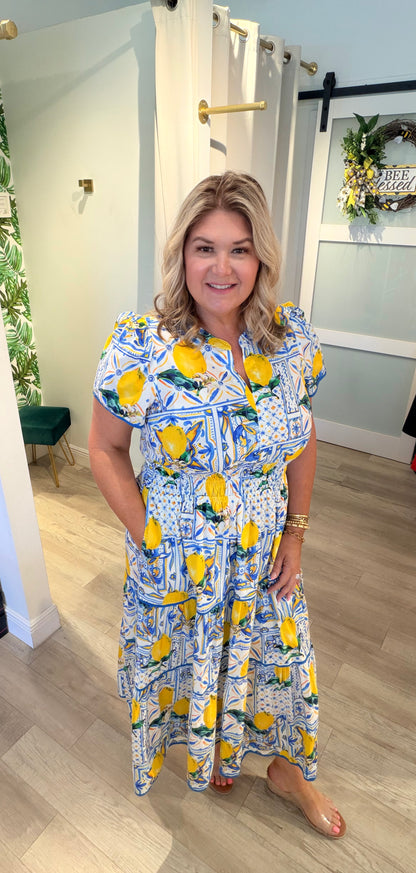 The Lemon Squeeze Dress