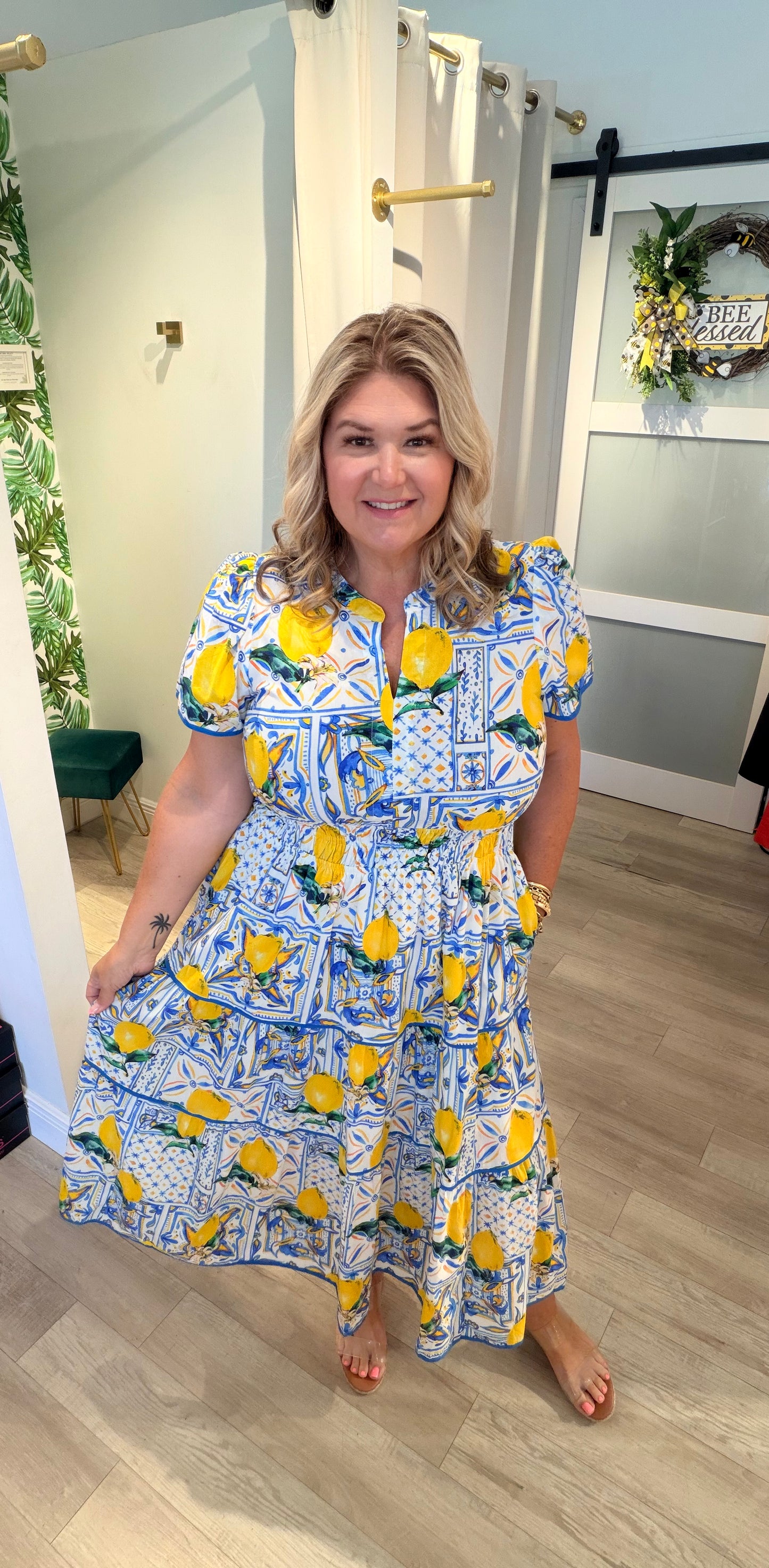 The Lemon Squeeze Dress