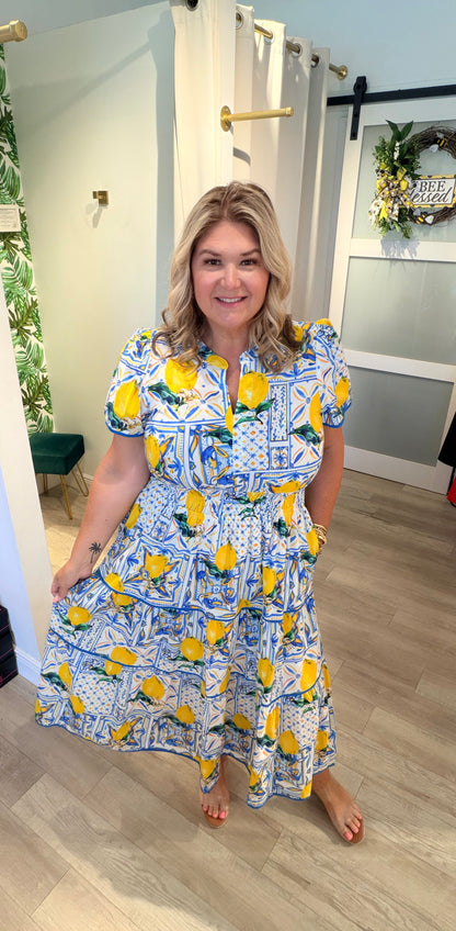 The Lemon Squeeze Dress