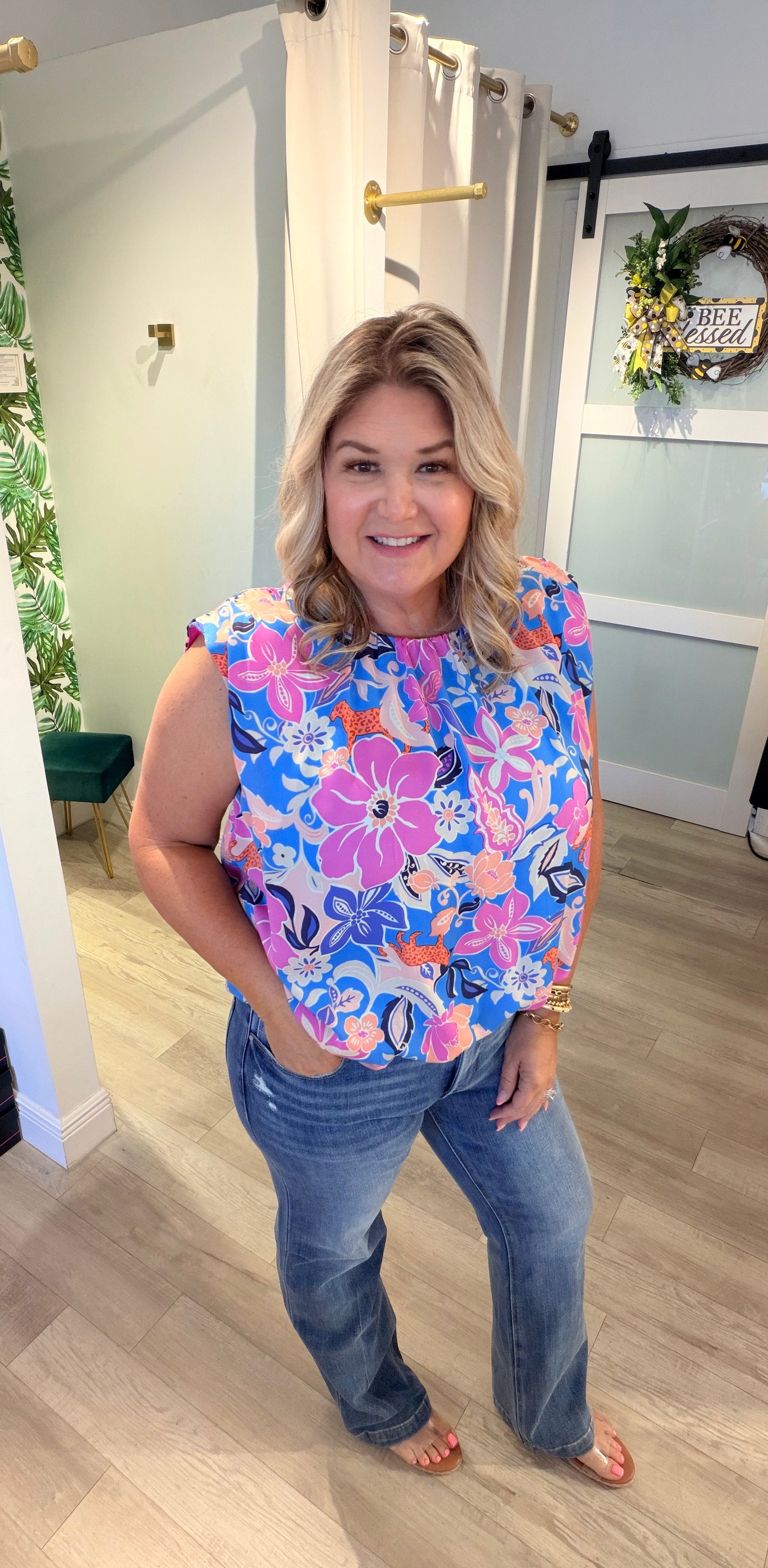 The Floral Daydream Top