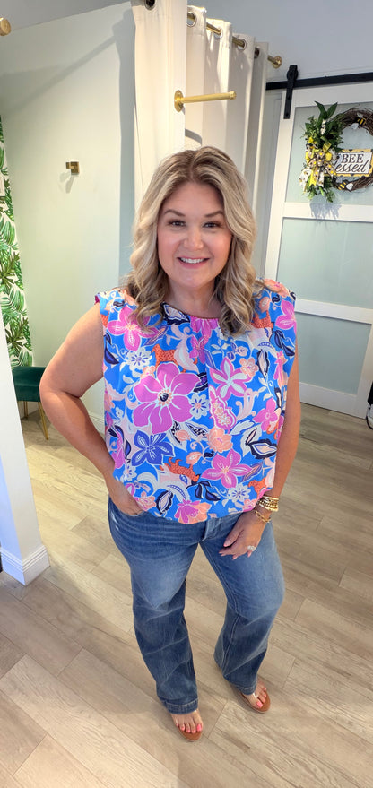 The Floral Daydream Top