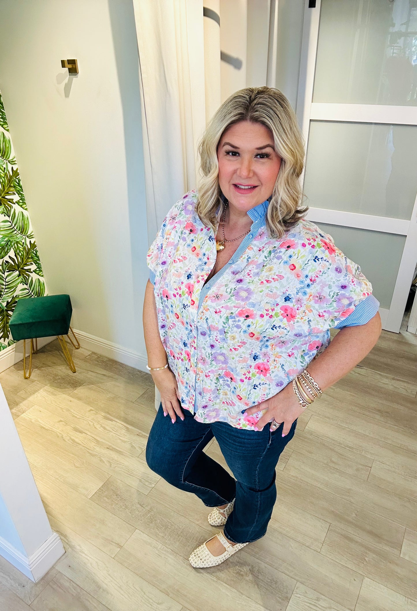 Botanical Breeze Top