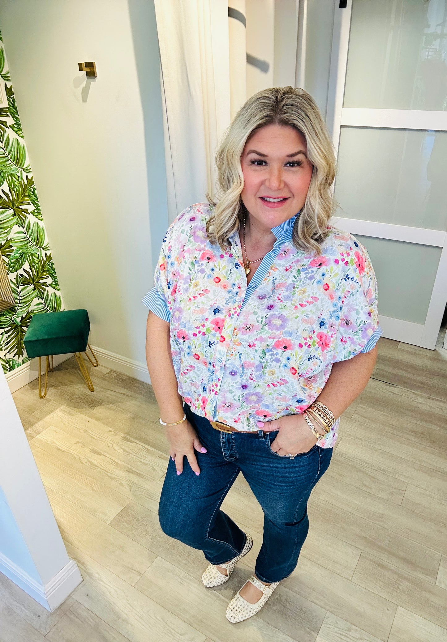 Botanical Breeze Top
