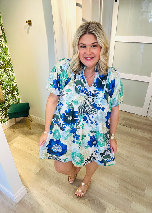 Floral Reef dress