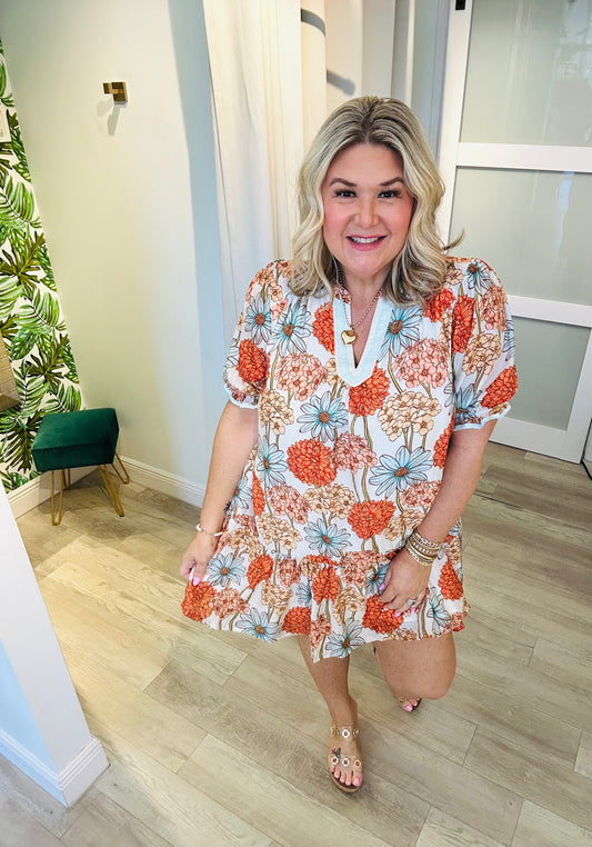 Hydrangea Bloom Dress