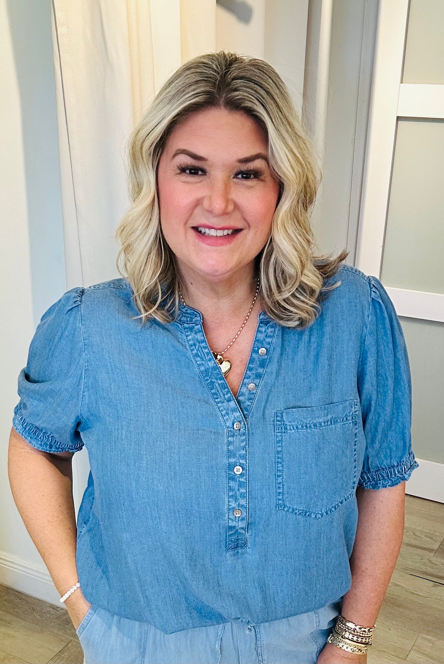 Denim Chambray Shirt